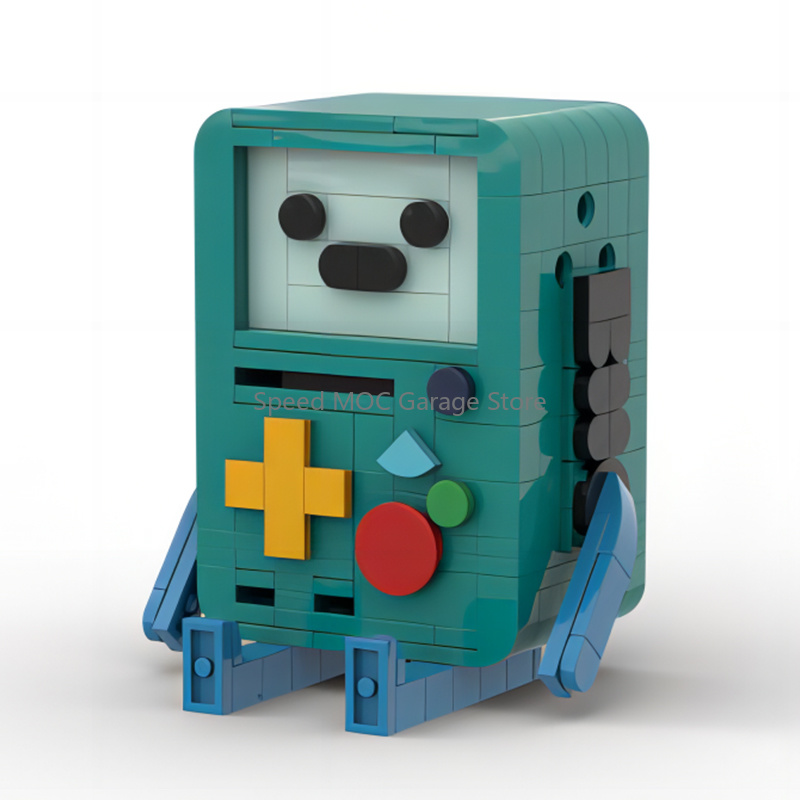 High-Detail Cute Game Robot Bu - Gaming Console Lego 评论和价格