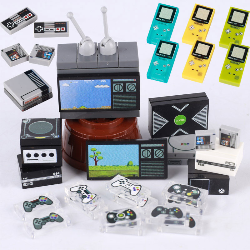 DIY City Classic TV Building B - Gaming Console Lego 评论和价格