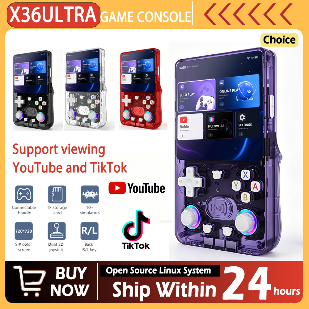 New X36 ultra retro handheld g - Gaming Console Handheld Retro 评论和价格