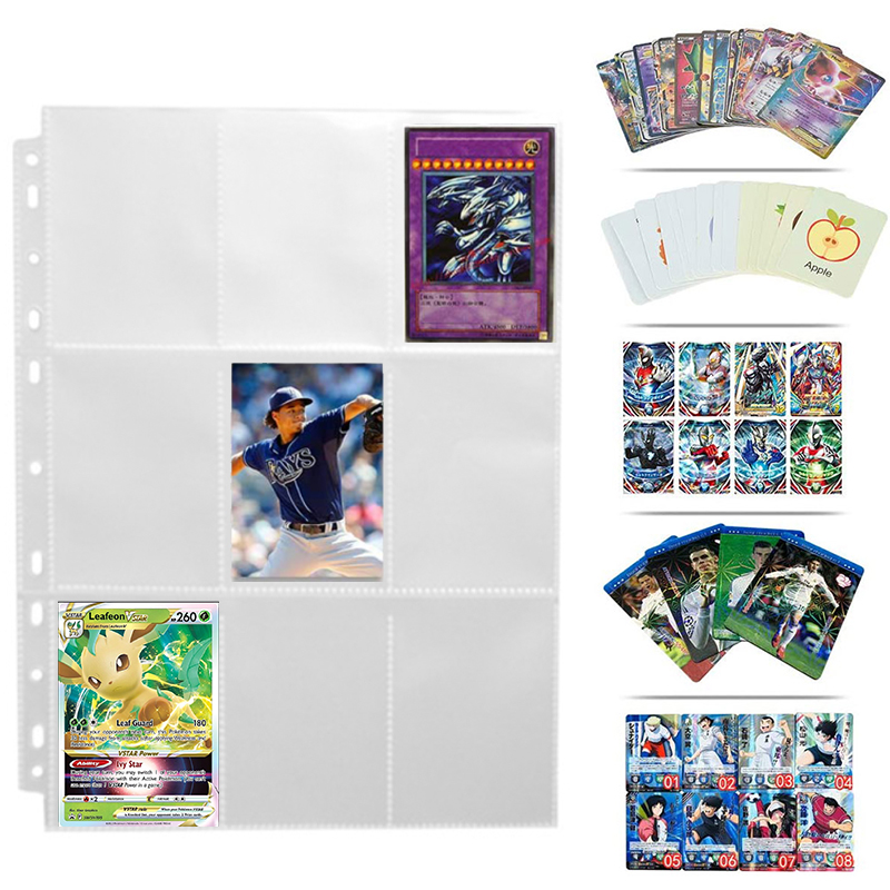 50pcs 9 Pocket Trading Gaming  - Gaming Card Holder 评论和价格
