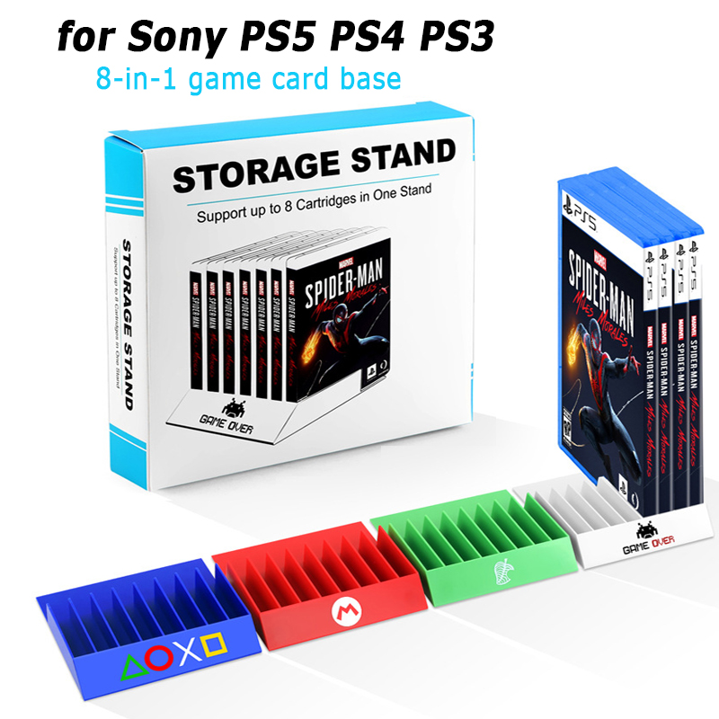 8-in-1 for PS5 game card base  - Gaming Card Holder 评论和价格