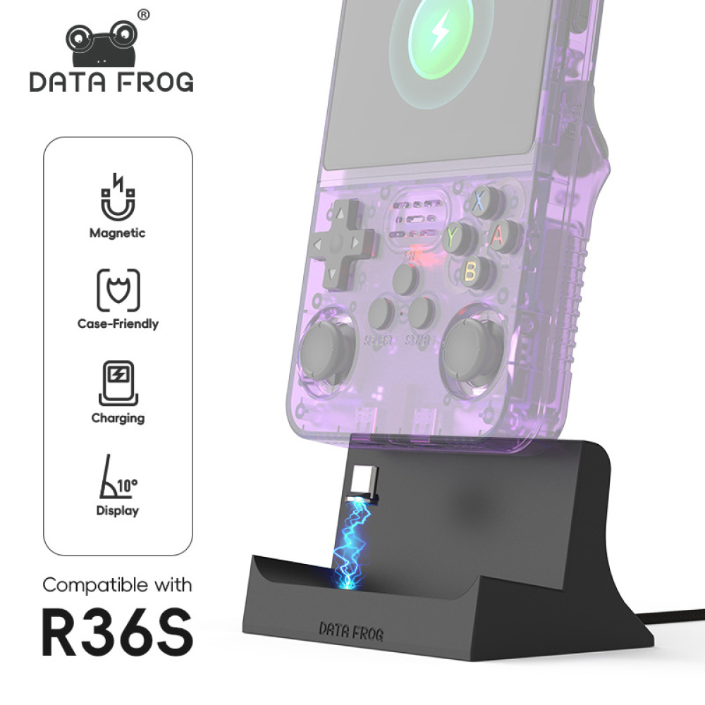 R36S Gaming Console Magnetic C - Gaming Console Handheld Retro 评论和价格