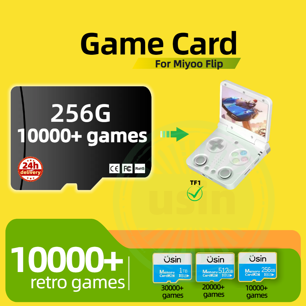 Game Card For Miyoo Flip 30000 - Gaming Console Handheld Retro 评论和价格