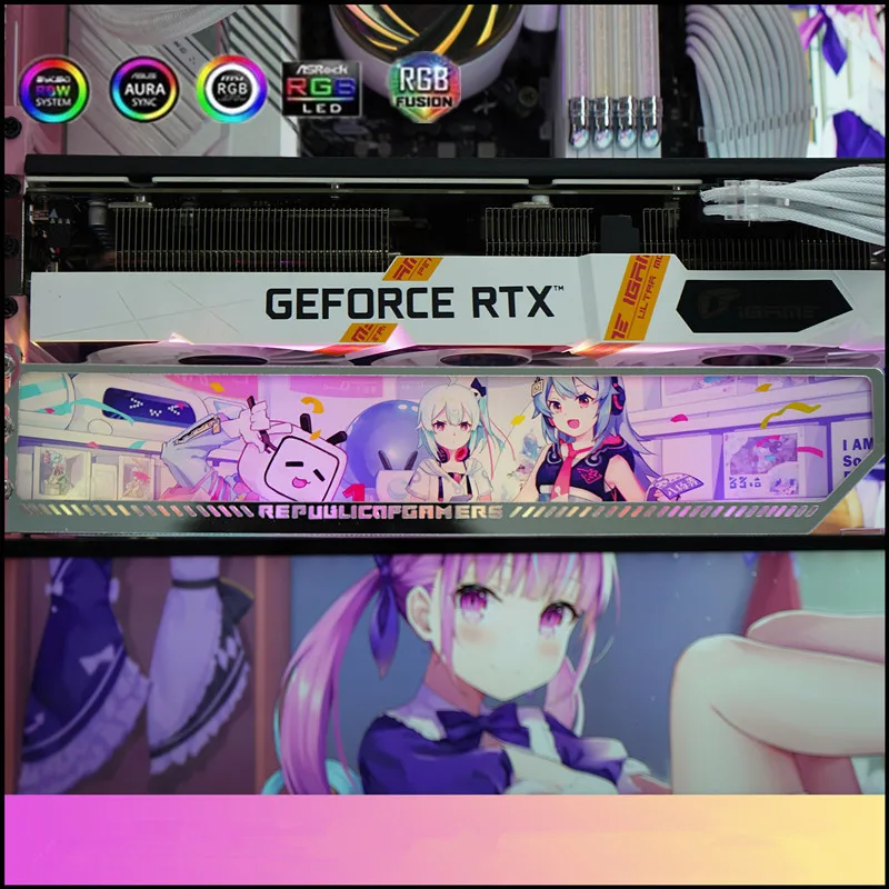 ARGB Graphics Card Bracket,Cus - Gaming Card Holder 评论和价格