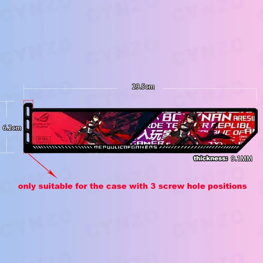 Customize RGB VGA Holder 5V/12 - Gaming Card Holder 评论和价格