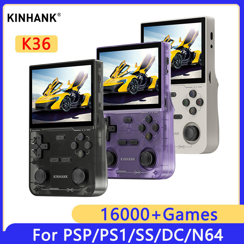 KINHANK K36 Retro Handheld Vid - Gaming Console Handheld Retro 评论和价格