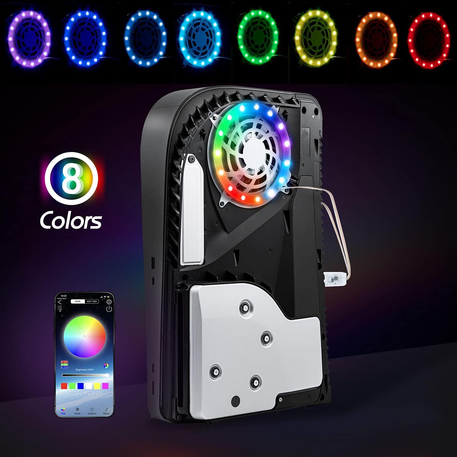RGB LED Light Strip For PS5 Pr - Sony Console Ps5 Slim 评论和价格