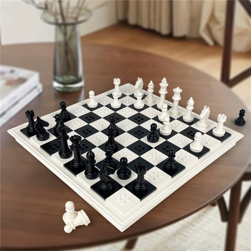 White Chess Set, Premium Foldi - Gaming Console Lego 评论和价格