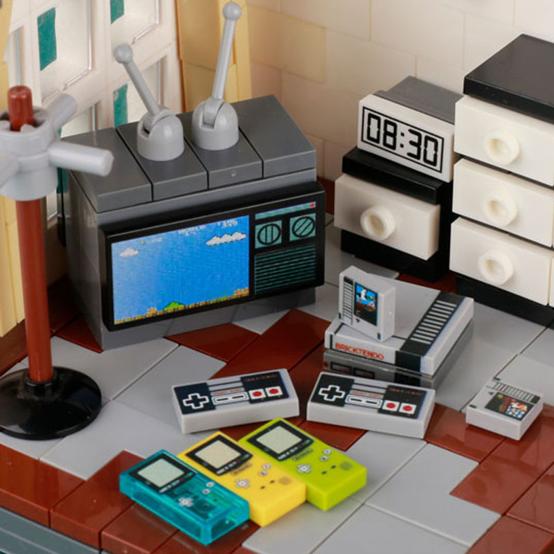 MOC Game Console Computer Mode - Gaming Console Lego 评论和价格