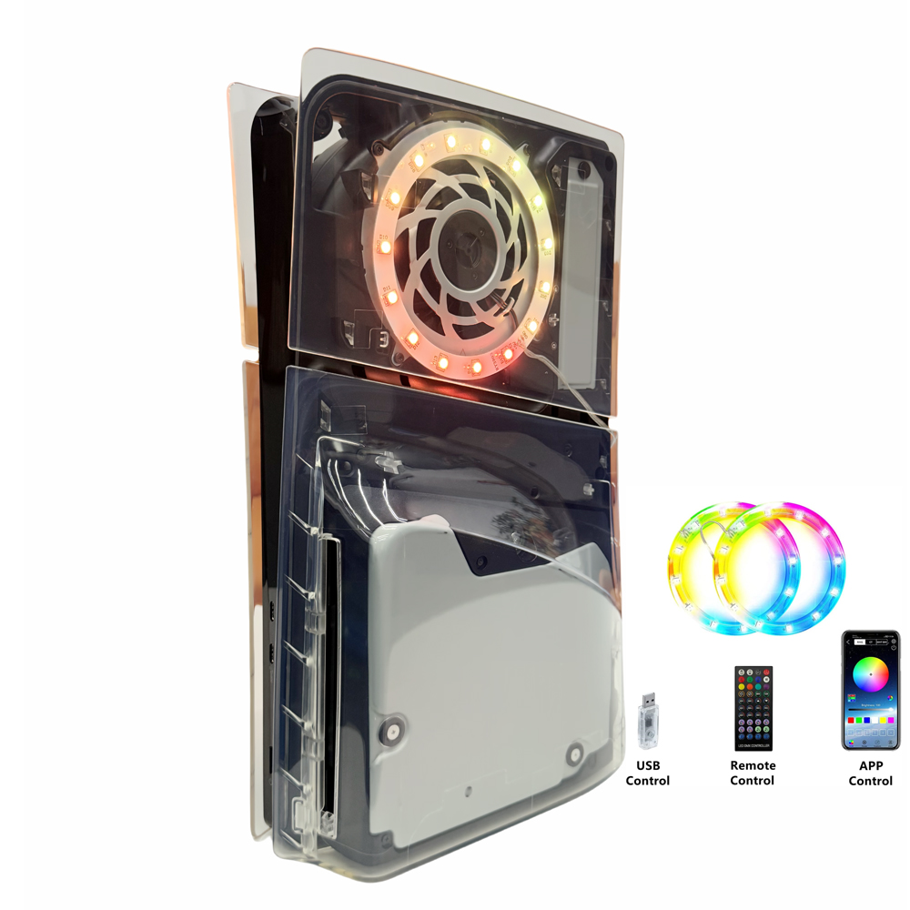 400+ Effects LED Light Ring Co - Sony Console Ps5 Slim 评论和价格
